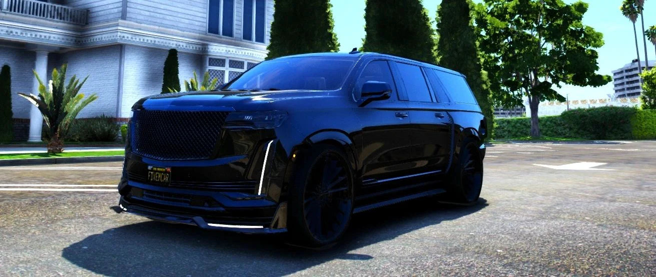 (Debadged) Mansory Escalade Widebody 2023 Concept | Indigo