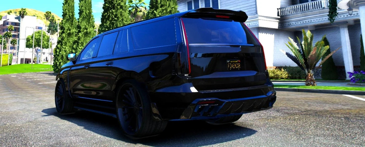 (Debadged) Mansory Escalade Widebody 2023 Concept | Indigo