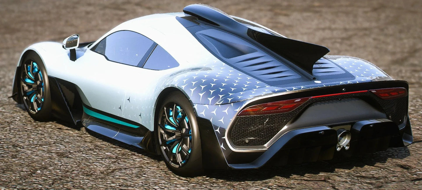 (Debadged) Mercedes AMG Project ONE (Animated Wings) | CroneNex