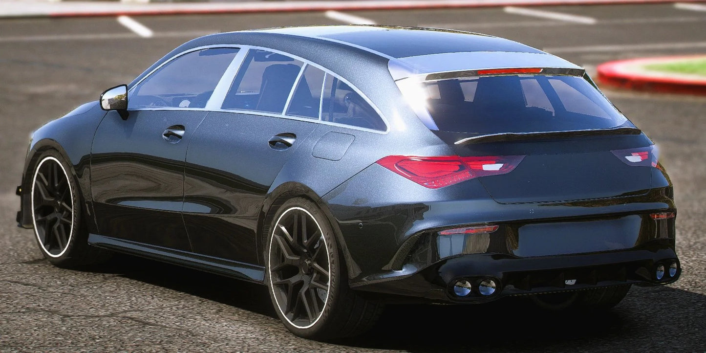 (Debadged) Mercedes Benz AMG CLA45s Shooting Brake | Smuud