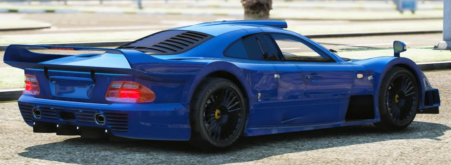 (Debadged) Mercedes-Benz CLK GTR AMG | WLCox Customs