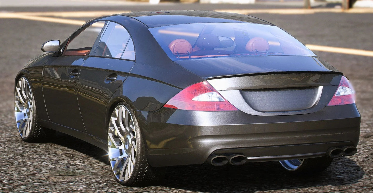 (Debadged) Mercedes-Benz CLS 55 w219 On Forgiatos | ResNonVerba