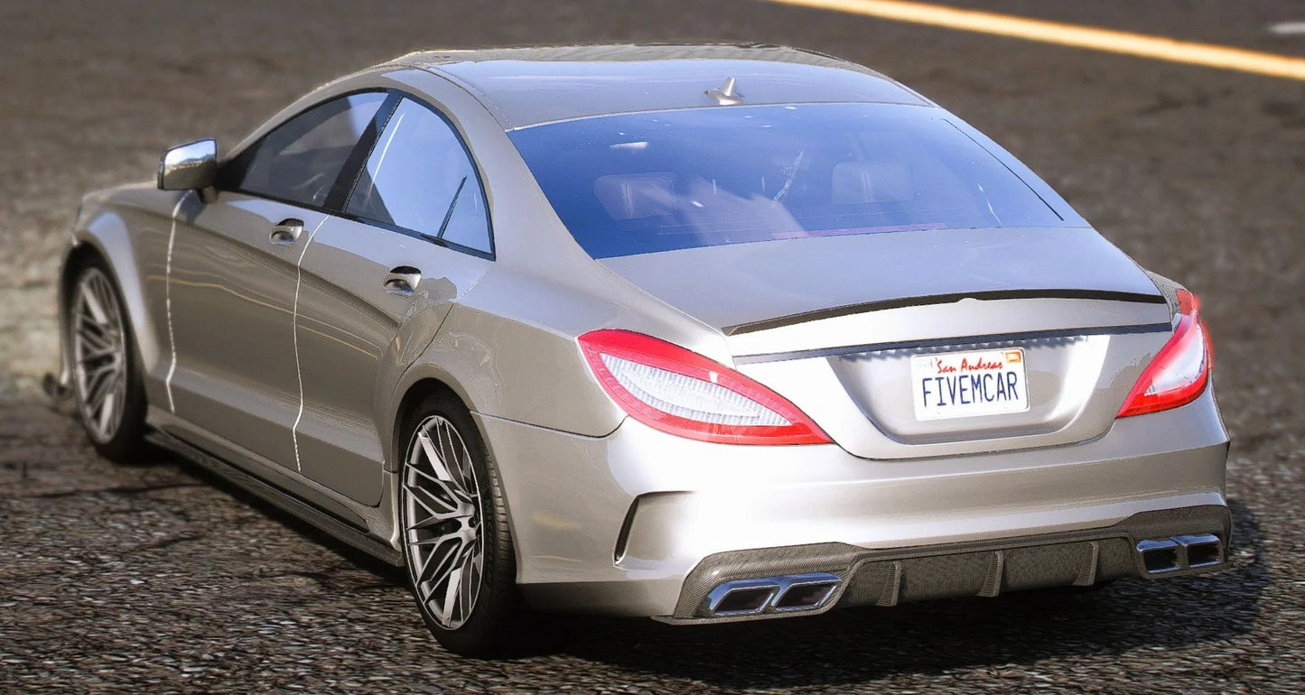 (Debadged) Mercedes Benz CLS63 AMG Mafia (Ice Watch, AK,Money & Drugs) | IY