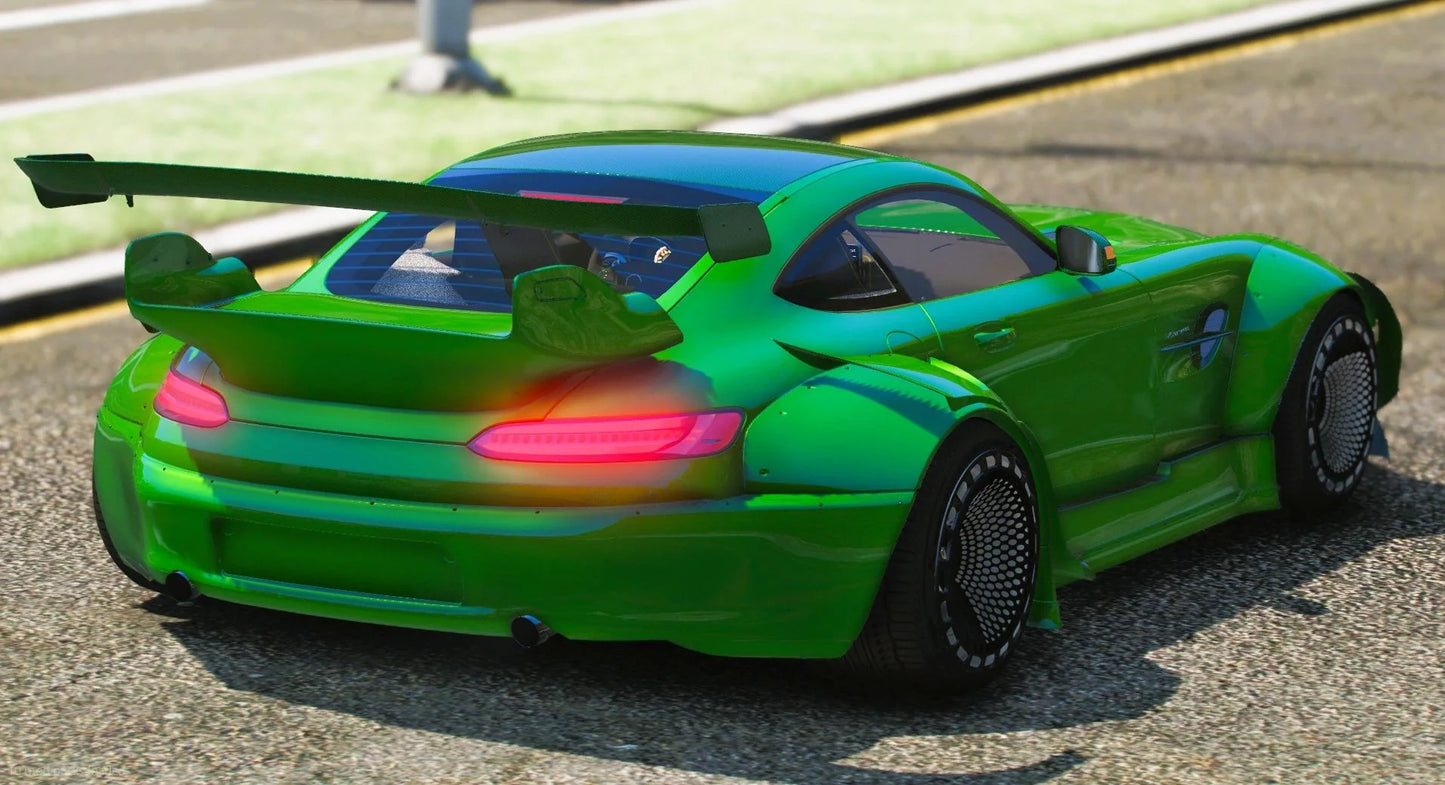 (Debadged) Mercedes Benz GT RWB Concept Kit | Monarch