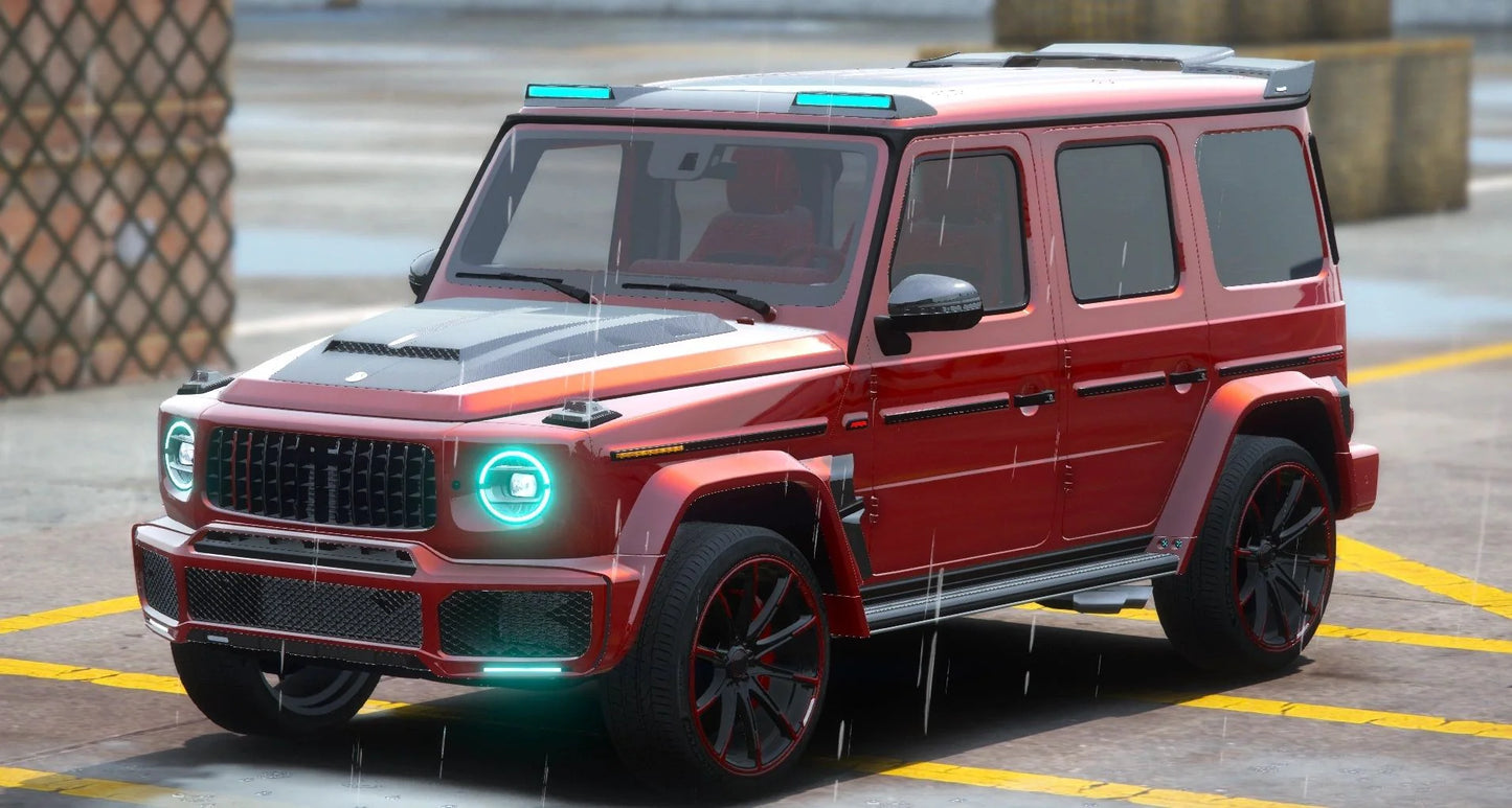 (Debadged) Mercedes-Brabus G63 G800 Black Ops | Bleed