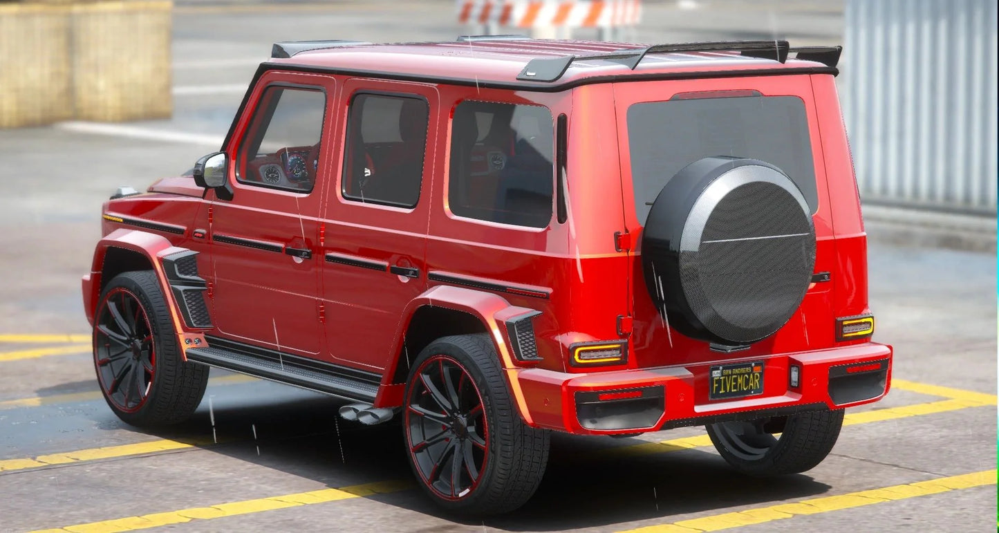 (Debadged) Mercedes-Brabus G63 G800 Black Ops | Bleed