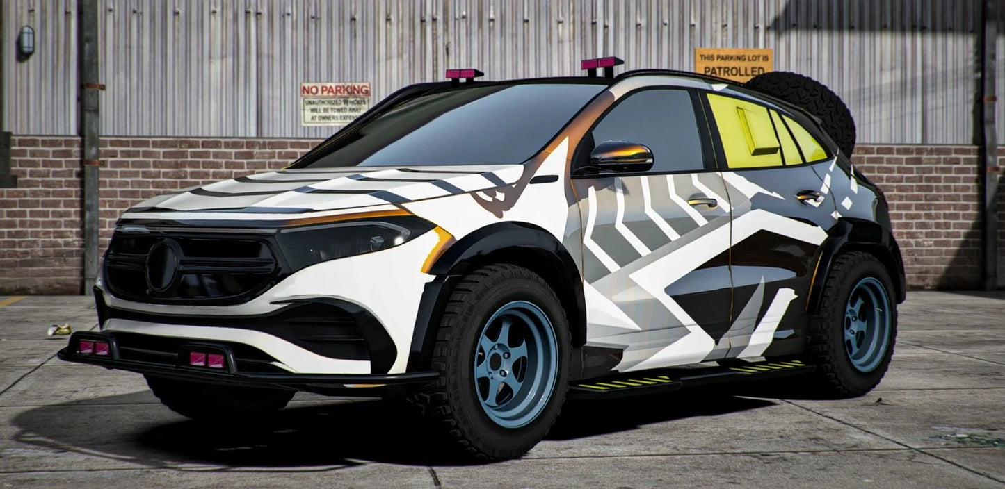 (Debadged) Mercedes EQA 4x4 (6 Liveries) | Godric