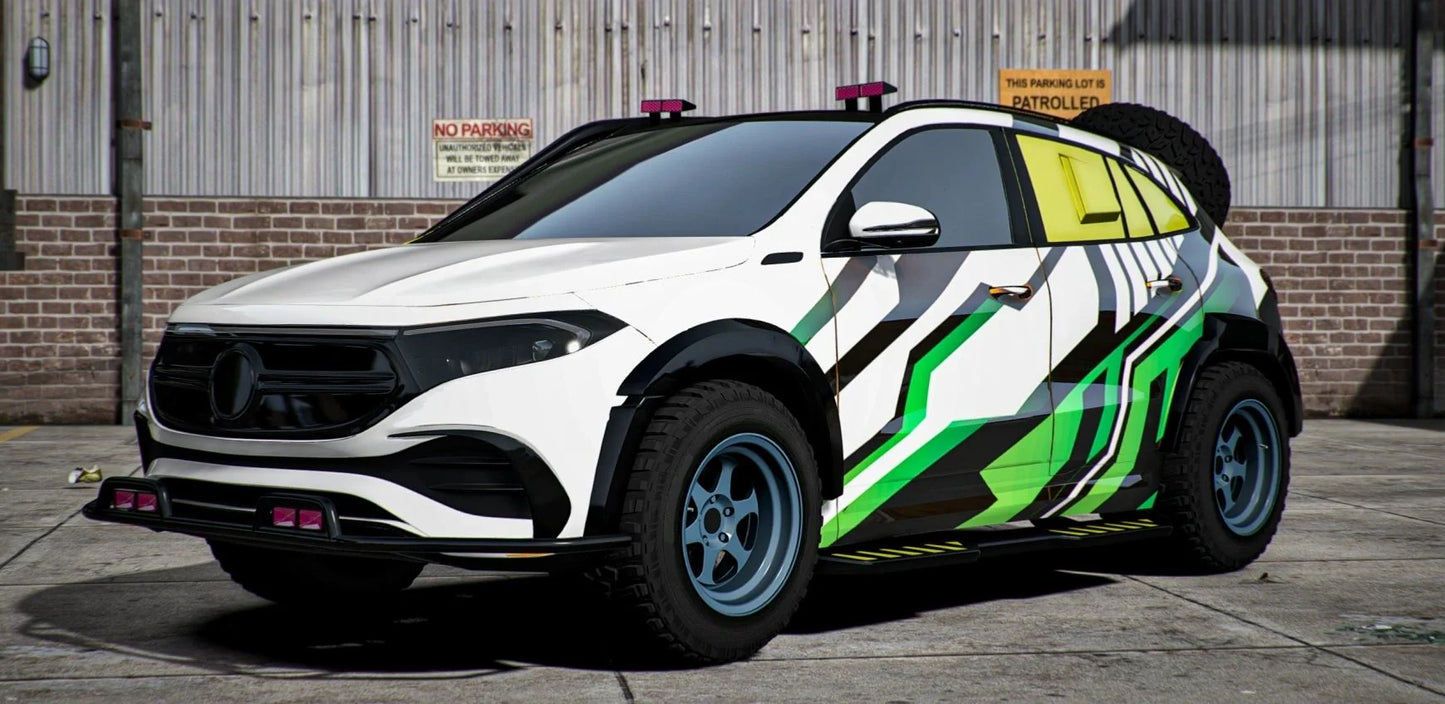 (Debadged) Mercedes EQA 4x4 (6 Liveries) | Godric