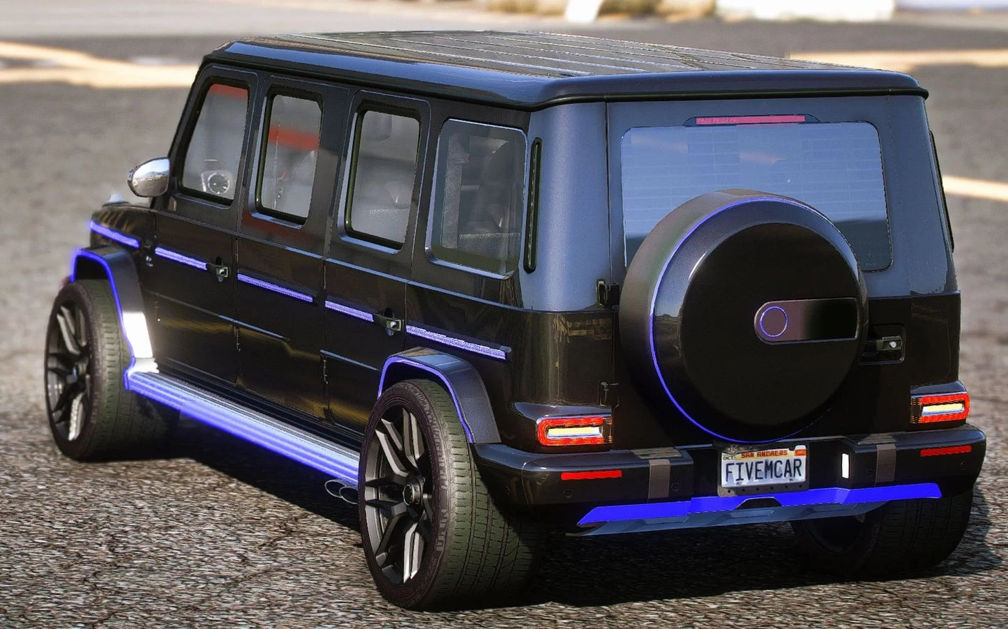 (Debadged) Mercedes G-Wagon Limousine 10 Seater Animated Lights (Bulletproof) | IRASHI