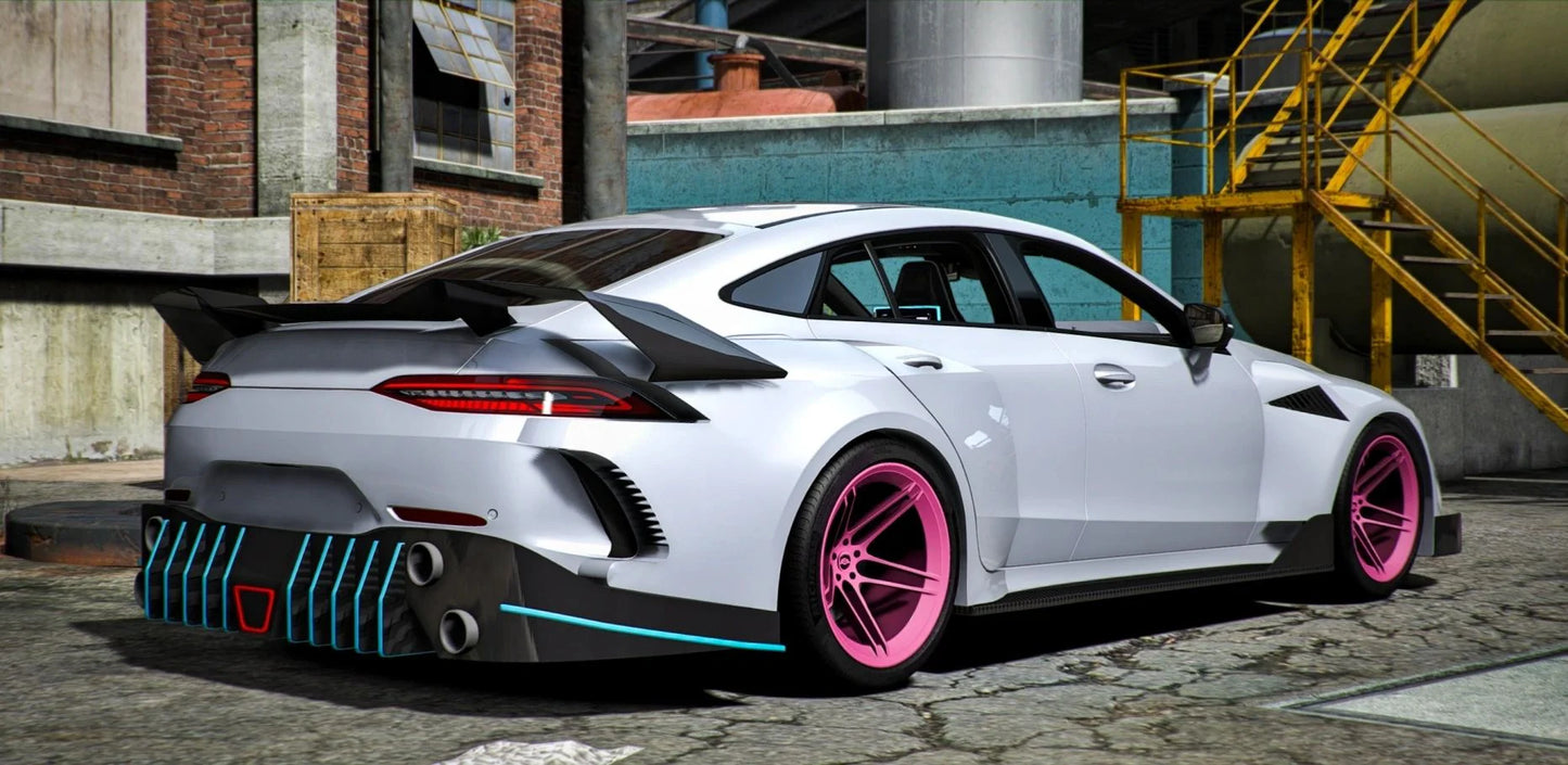 (Debadged) Mercedes GT63S AMG Custom Widebody | Lelo Customs