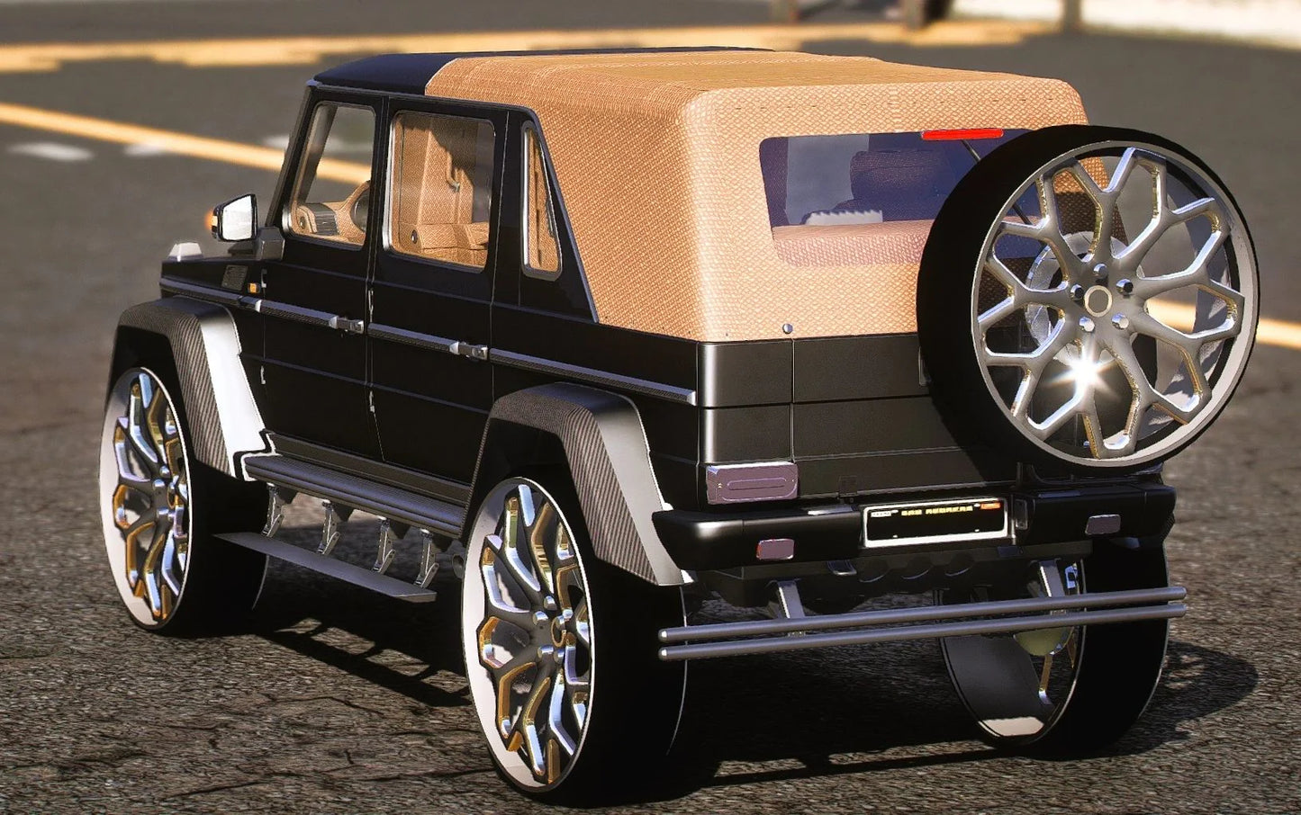(Debadged) Mercedes Maybach G650 Landaulet 2017 | Right Pic Customs