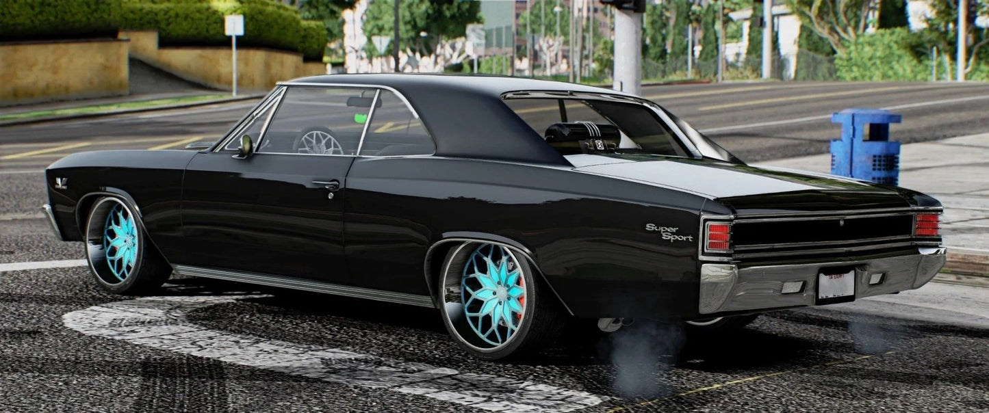 (Debadged) Chevy Chevelle 1967 Animaited | Goonie
