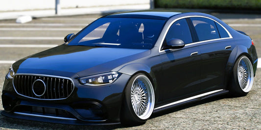 (Debadged) Mercedes S63 AMG Twin Turbo Widebody | AM