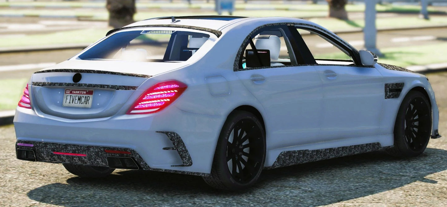 (Debadged) Mercedes S63 MANSORY | BeeZoo