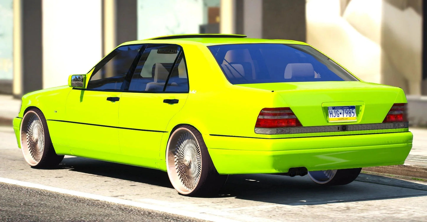 (Debadged) Mercedes w140 v2 | Smit