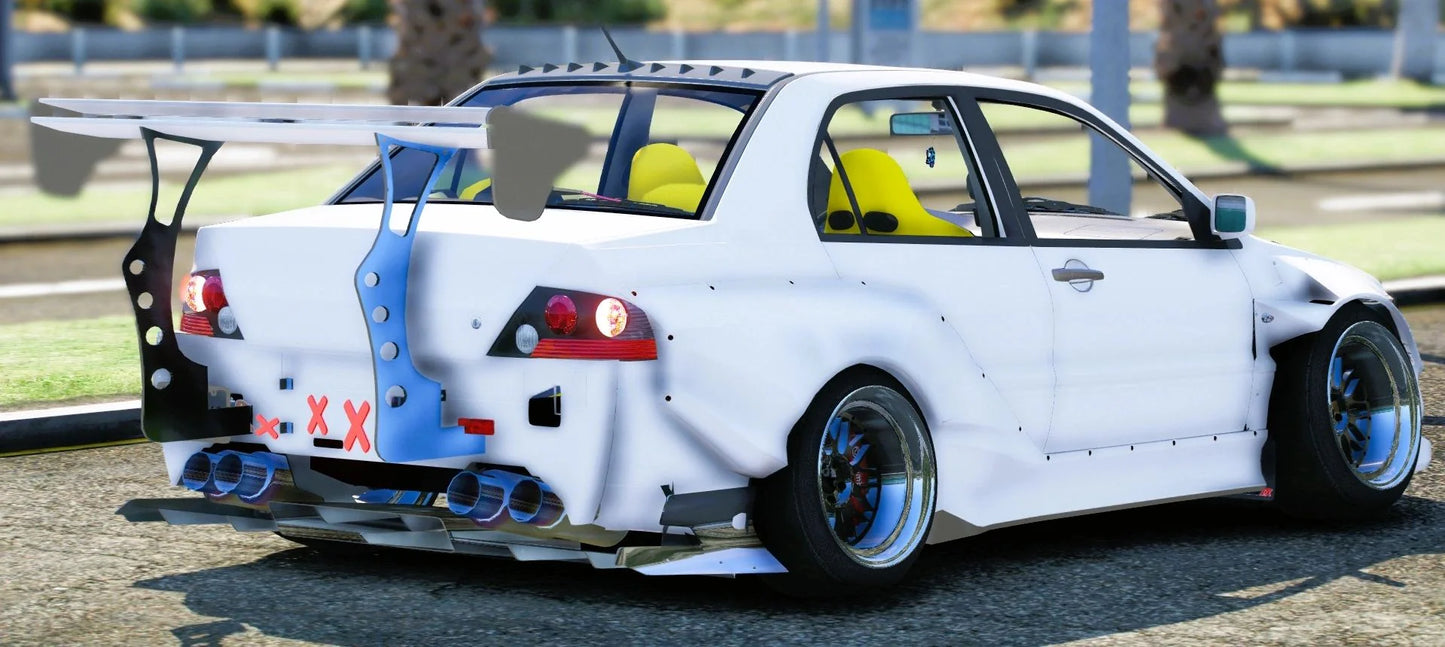 (Debadged) Mitsubishi Evo IX | Biza