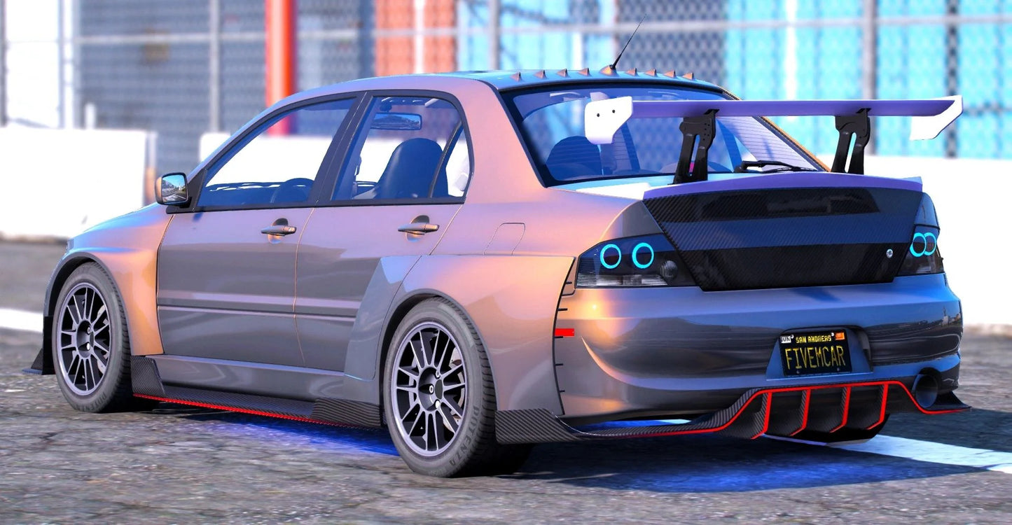 (Debadged) Mitsubishi Evo IX Beast | Zeed