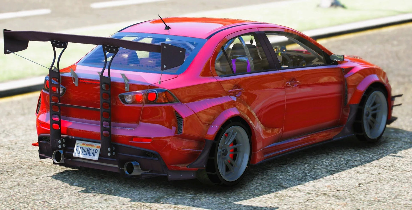(Debadged) MITSUBISHI EVO X | SD Customs
