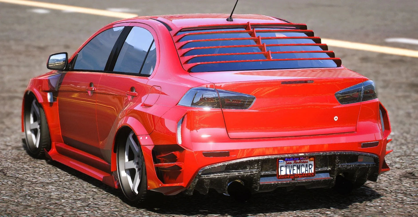 (Debadged) Mitsubishi Lancer Evo X | Tora