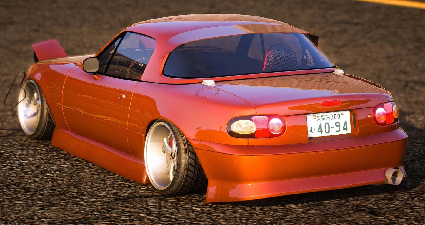(Debadged) Mazda MX5 K20 Swapped RWD Turbo 420WHP | Razer Kobain