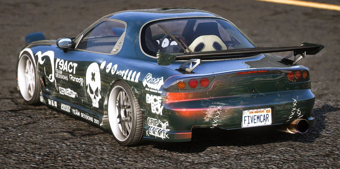 (Debadged) Mazda Rx-7 Battle Machine NFS PS | Zlayworks