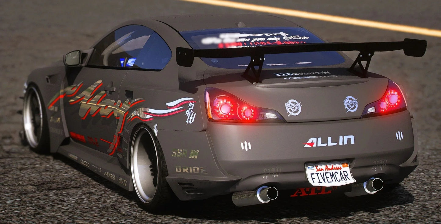(Debadged) Infiniti G37 | Zlayworks