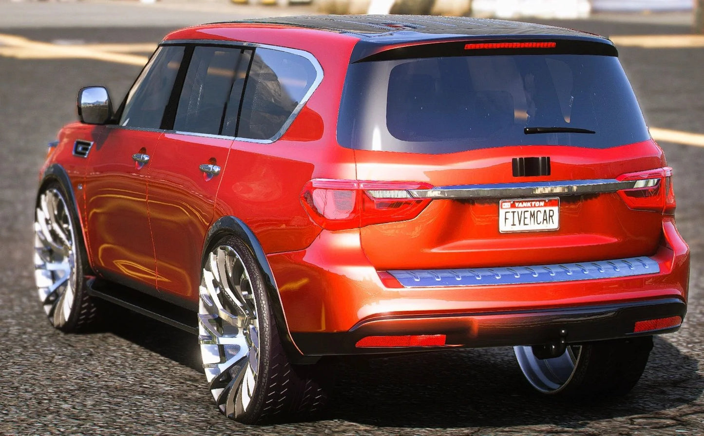 (Debadged) Infiniti QX80 Donk | Heat