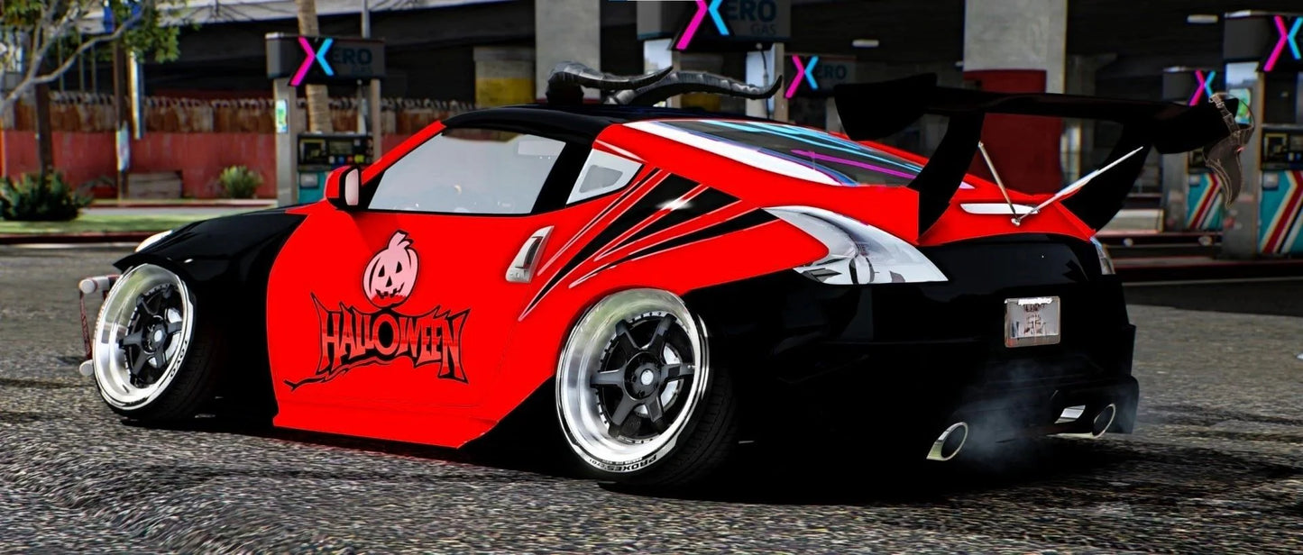 (Debadged) NISSAN GTR 370Z HALLOWEEN EDITION | Pers