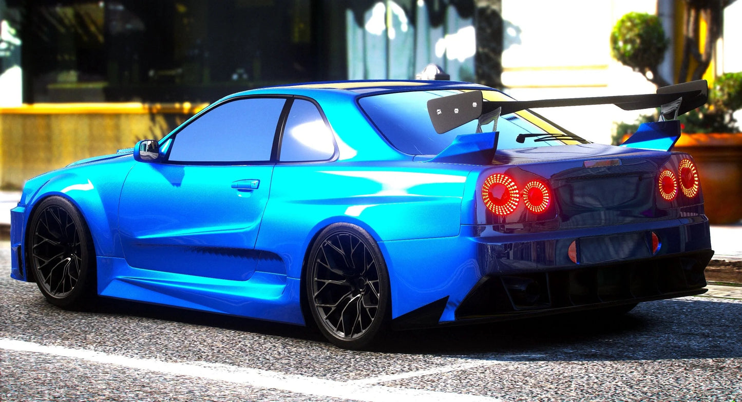 (Debadged) Nissan GTR R34 Ozgun | Adan