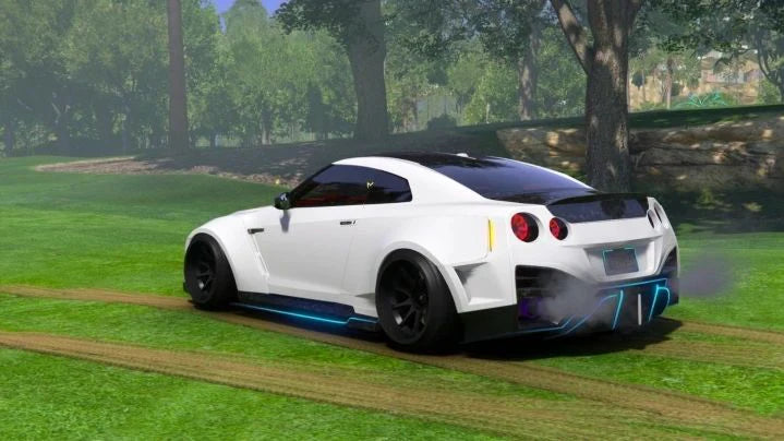 (Debadged) Nissan GTR R35 Darwin Pro Widebody Turbo (Animated Lights) | AM Customs
