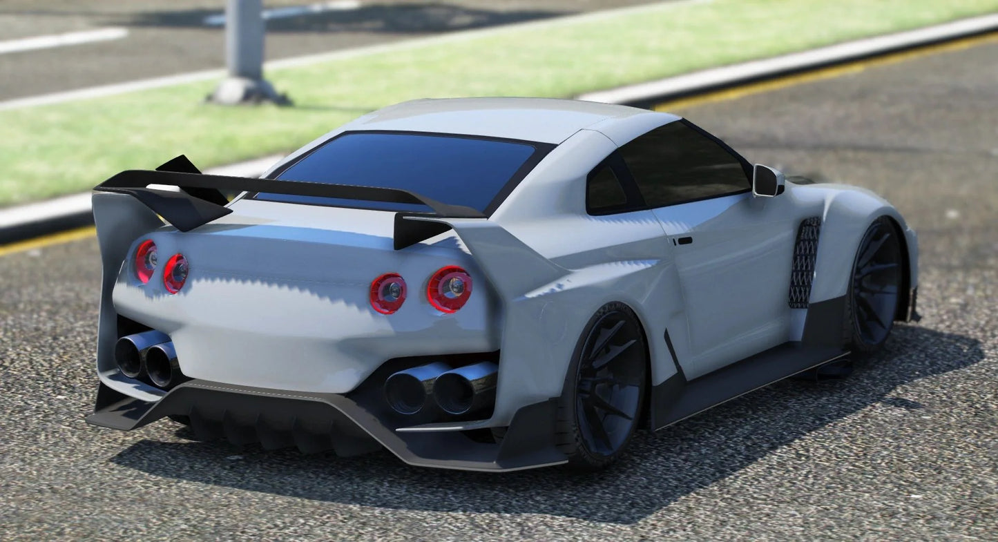(Debadged) Nissan GTR R35 Hycade | Bankai