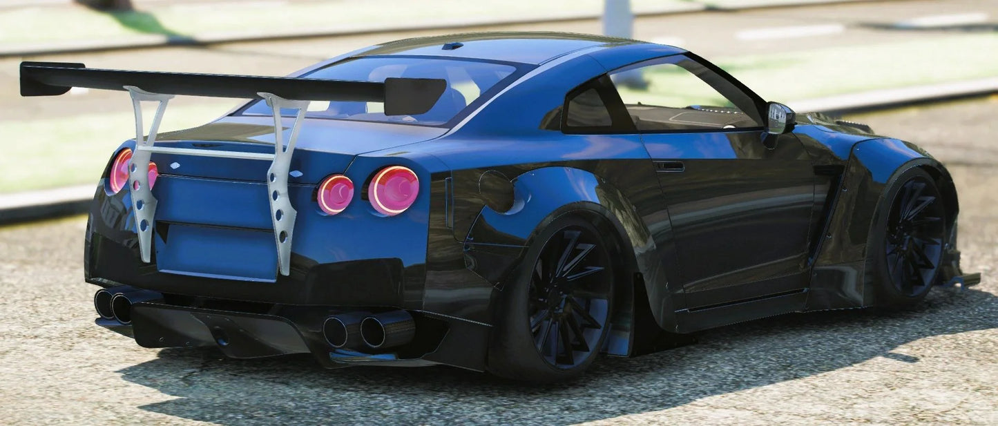 (Debadged) Nissan GTR Widebody Mega | Tora