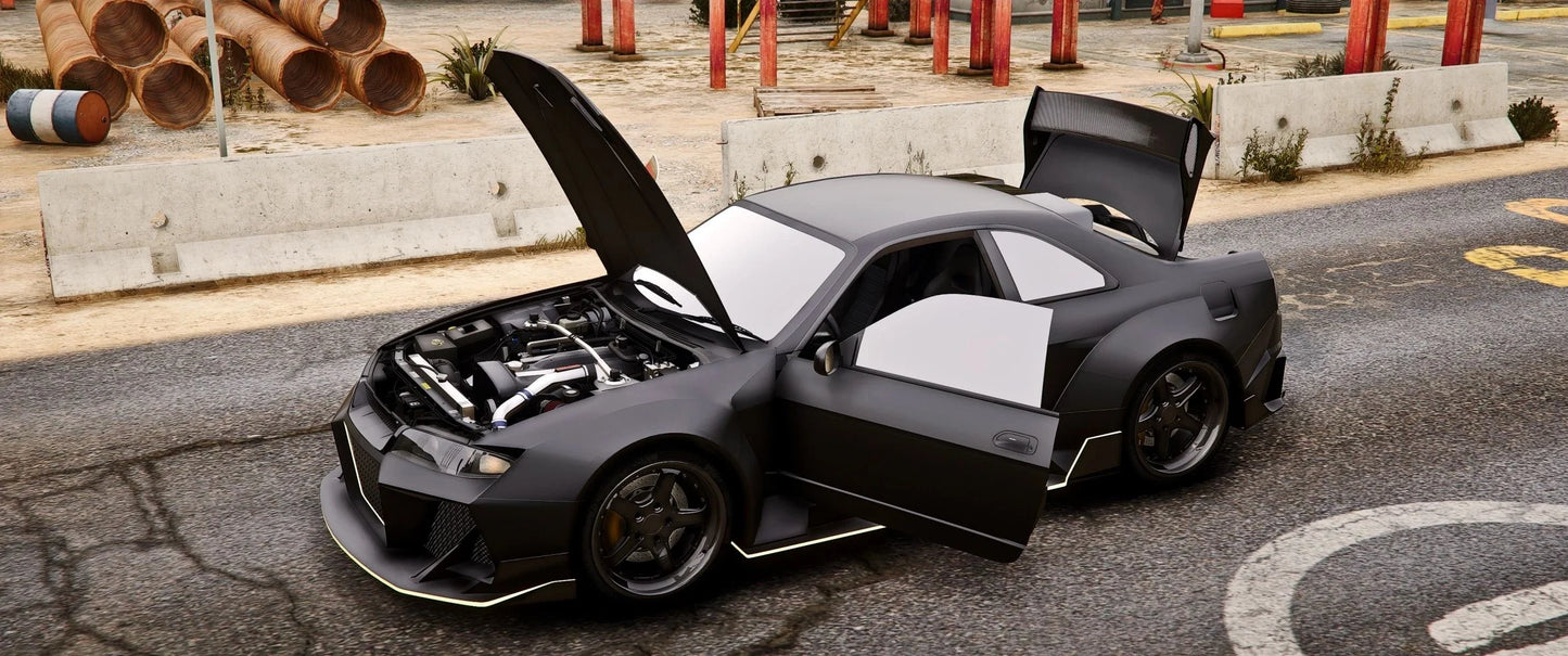 (Debadged) Nissan R33 Venuum | Adan