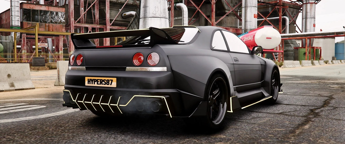 (Debadged) Nissan R33 Venuum | Adan