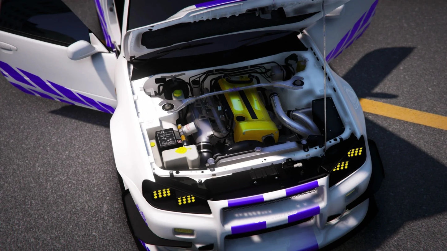 (Debadged) Nissan R34 Richktor | K-Spot