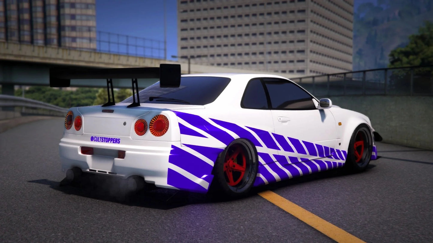 (Debadged) Nissan R34 Richktor | K-Spot
