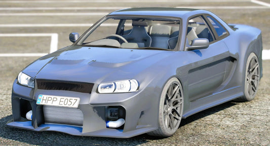 (Debadged) Nissan Skyline GT-R R34 | Vanz123