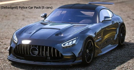 (Debadged) Police Car Pack (5 cars)
