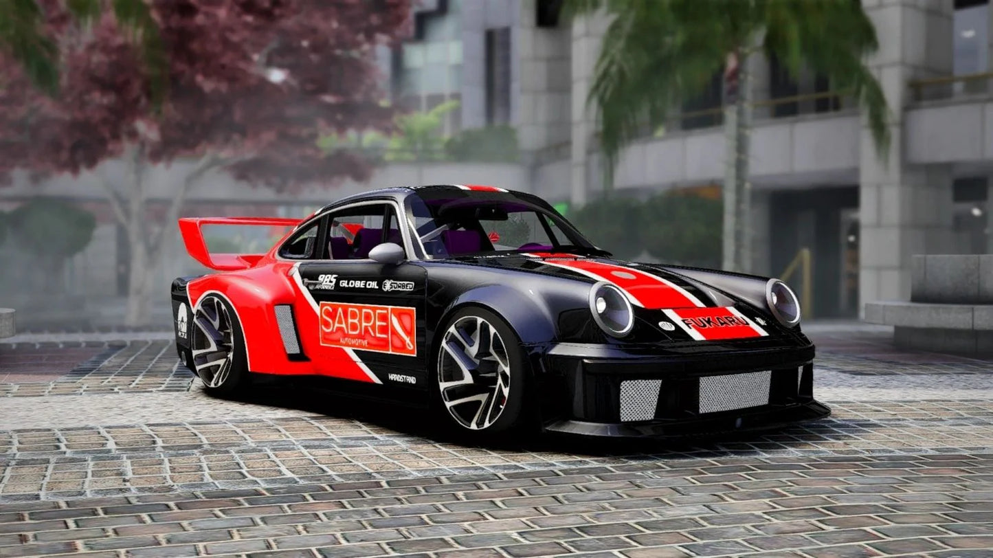 (Debadged) Porsche 911 Sabre Turbo Carbon Edition | Sergeant WW