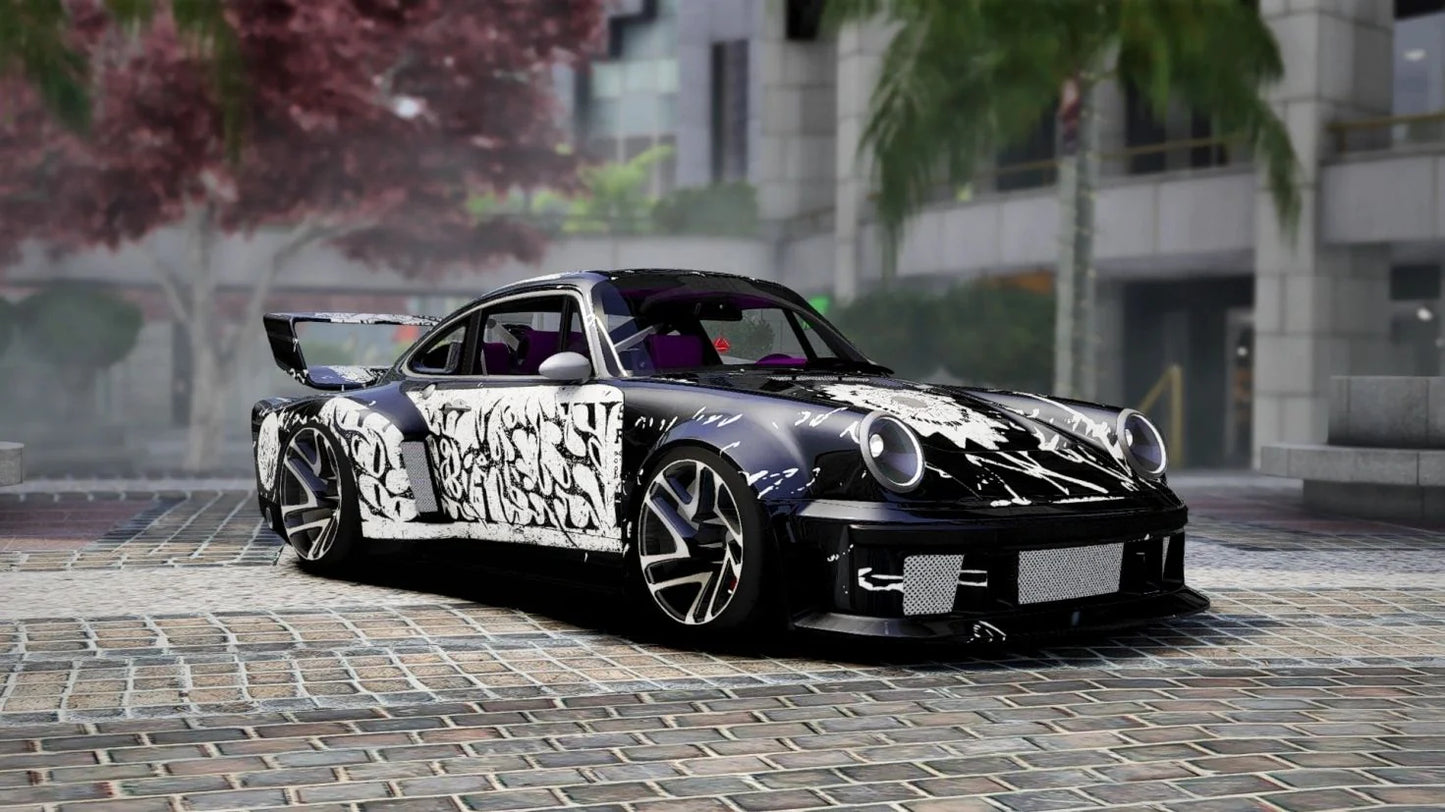 (Debadged) Porsche 911 Sabre Turbo Carbon Edition | Sergeant WW