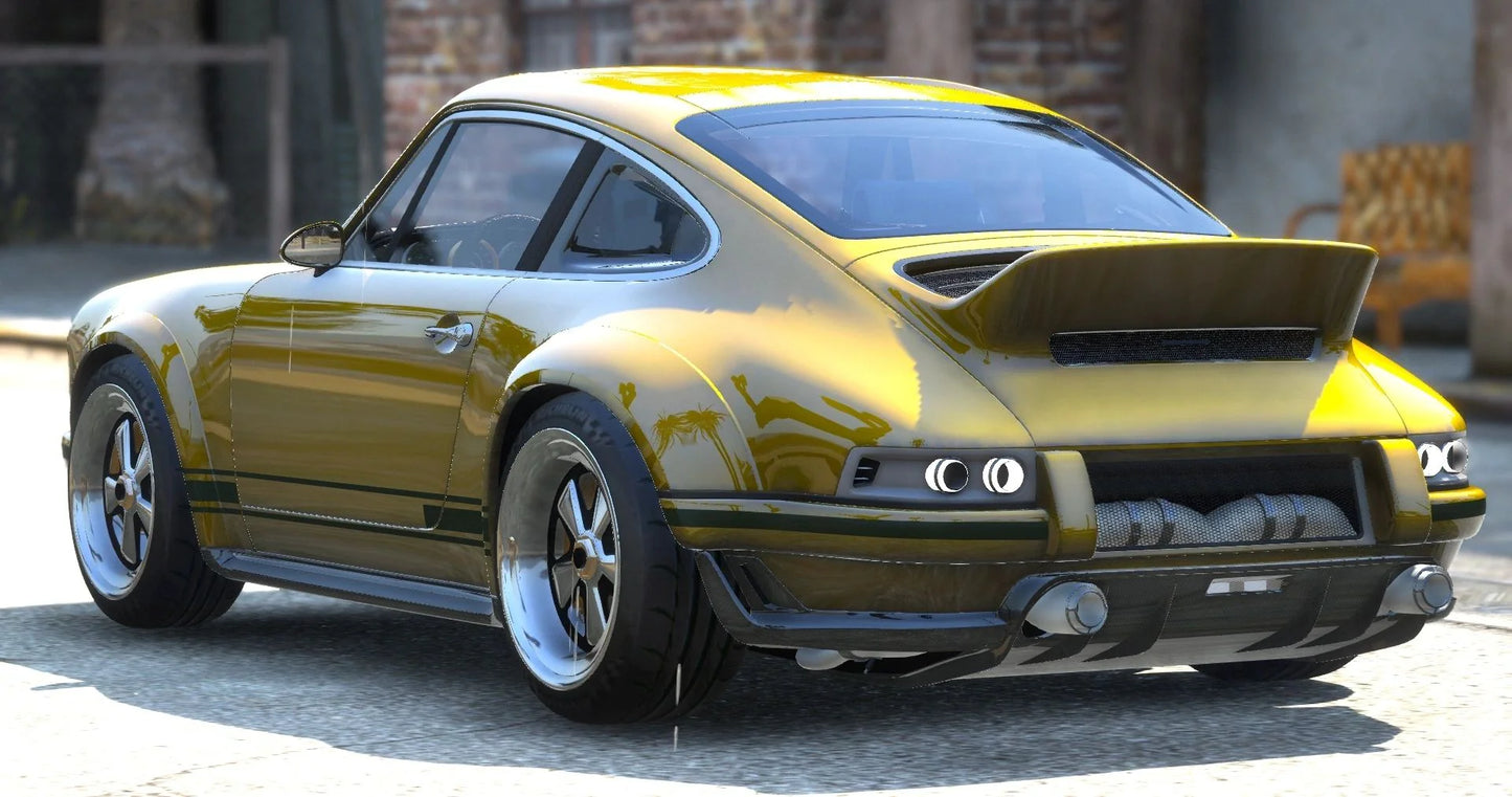 (Debadged) Porsche 911 Singer | RTD