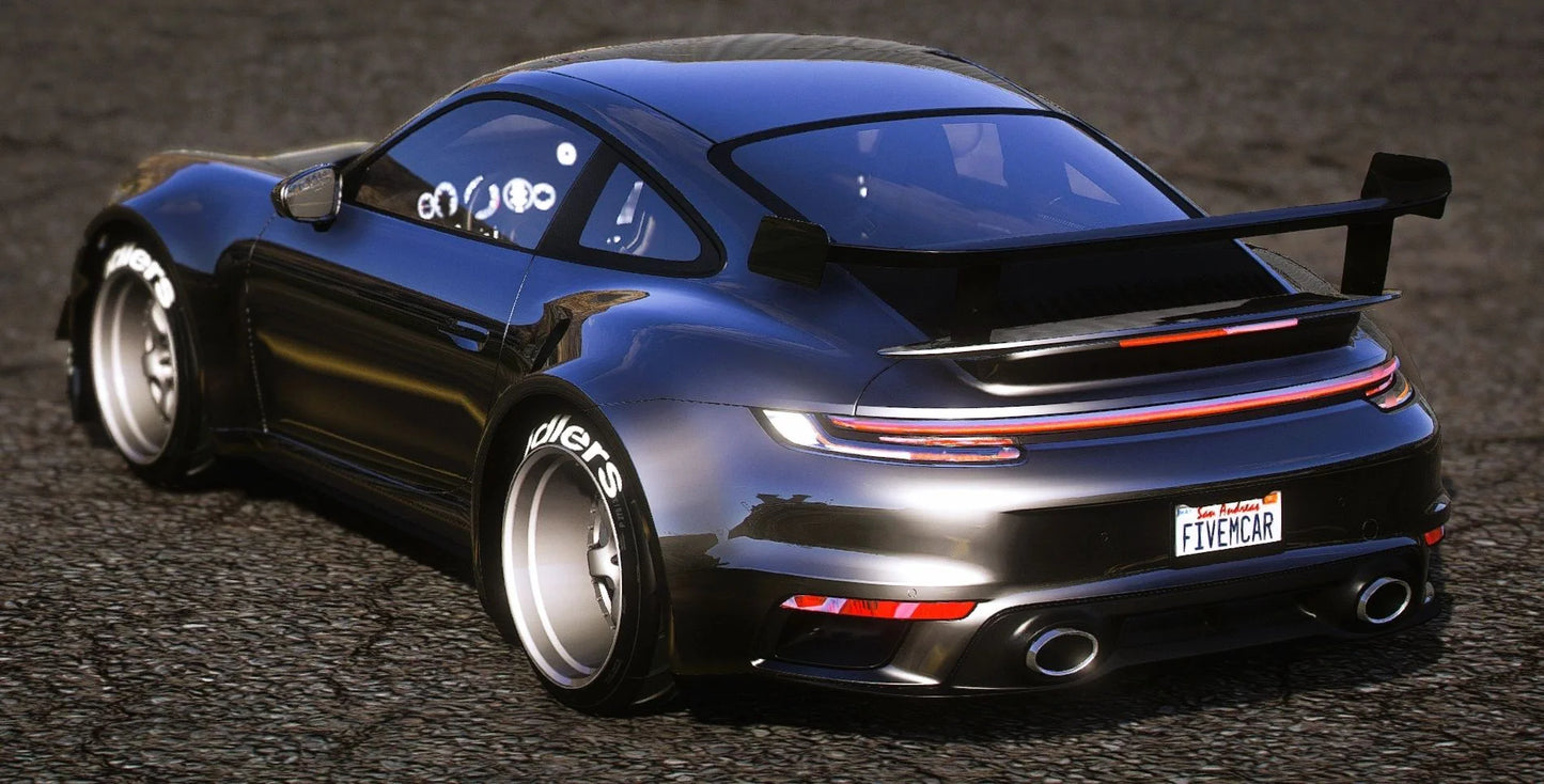 (Debadged) Porsche 911 Turbo Concept | JR Customs