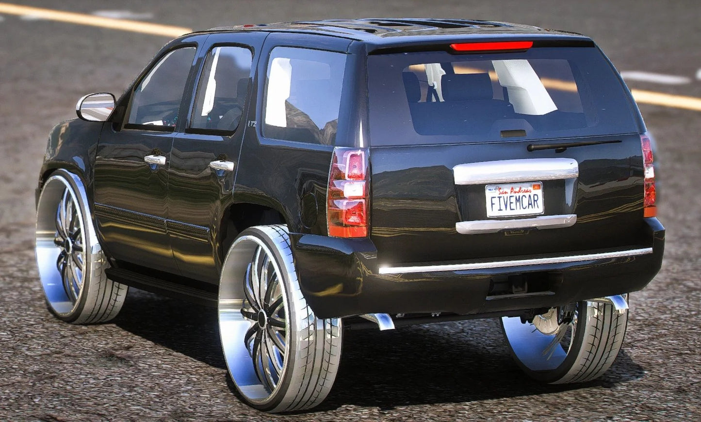(Debadged) Chevy Tahoe LTZ 2008 Donk | VRT