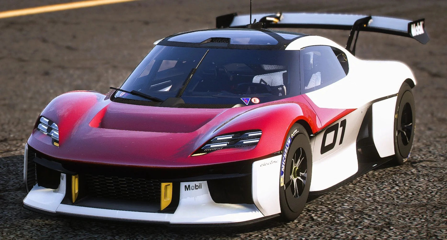 (Debadged) Porsche Mission R 2022 | IKX3 Mods