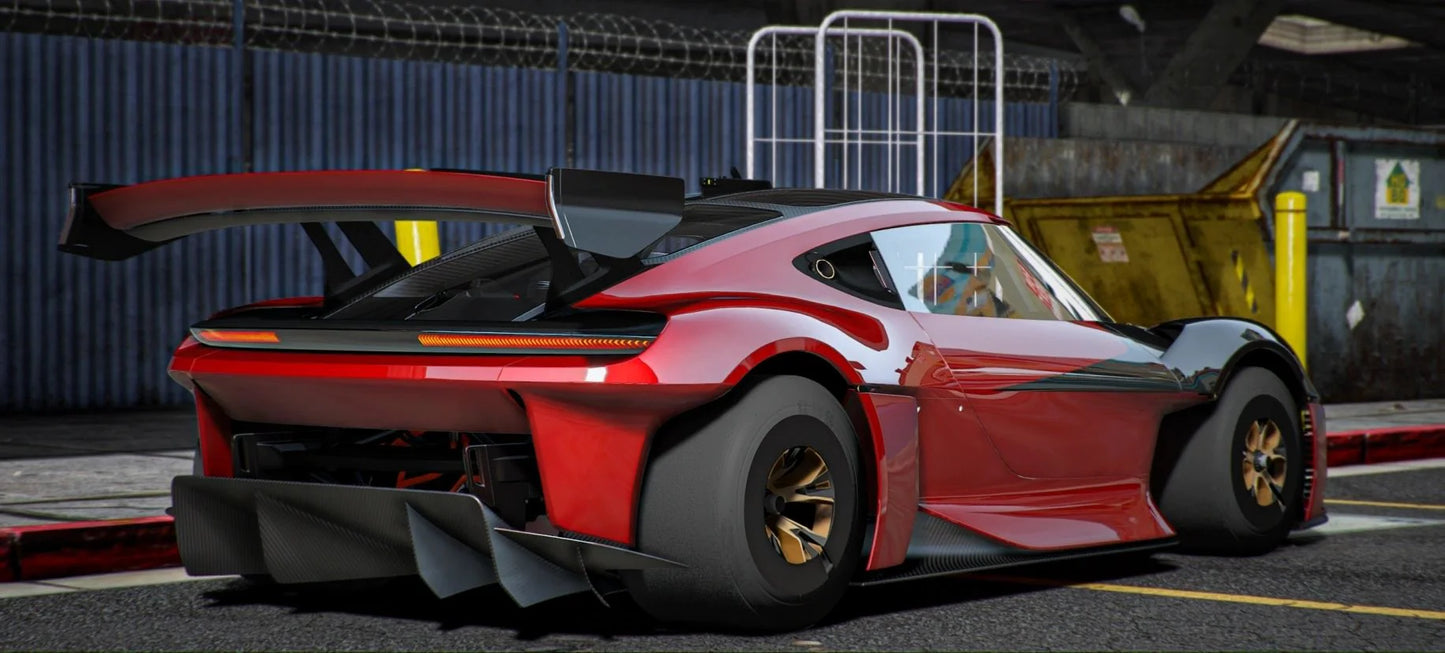 (Debadged) Porsche MISSION R RACE CAR | GG