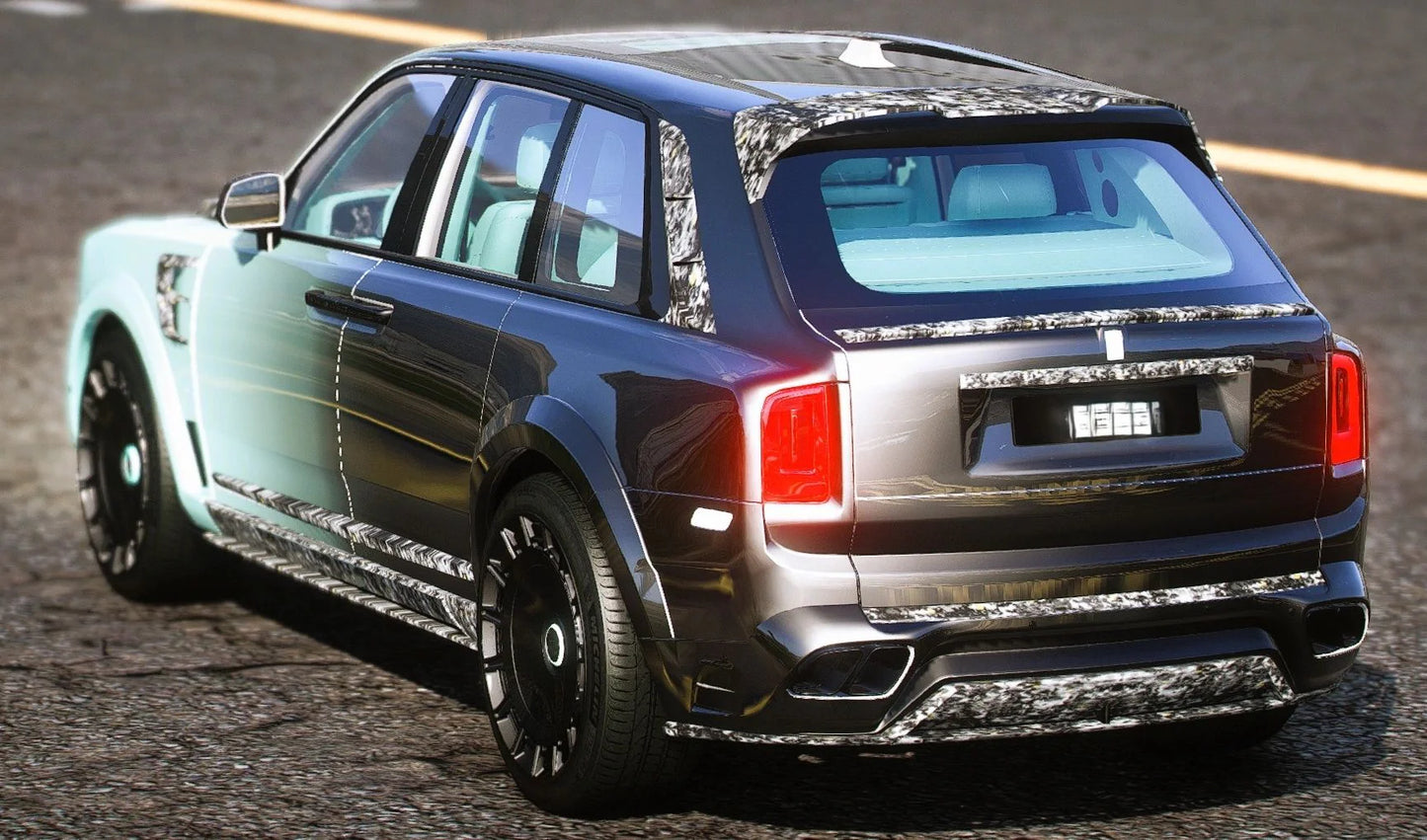 (Debadged) Rolls Royce Cullinan Mansory Tiffany | Domyah