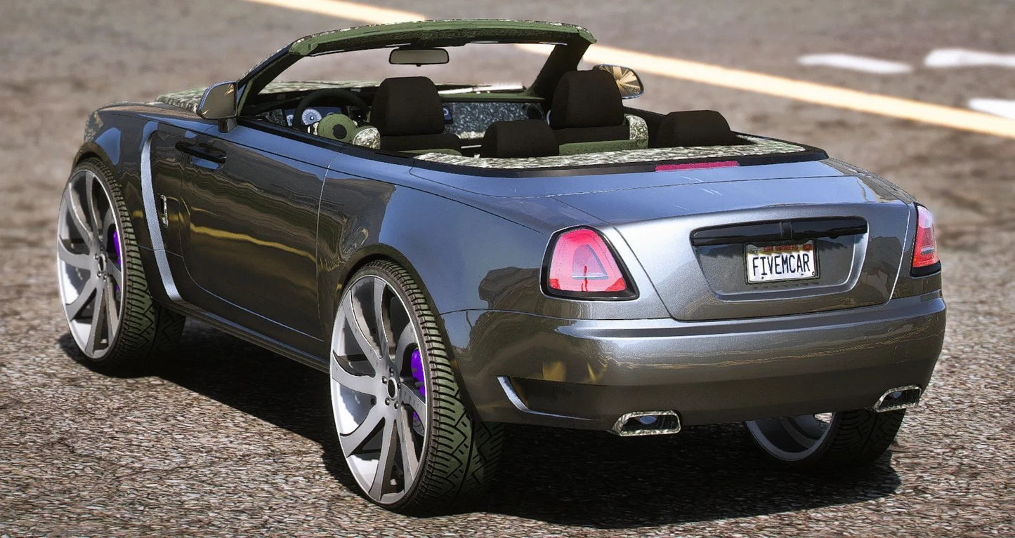 (Debadged) Rolls Royce Dawn on Dub Rims | Bondie