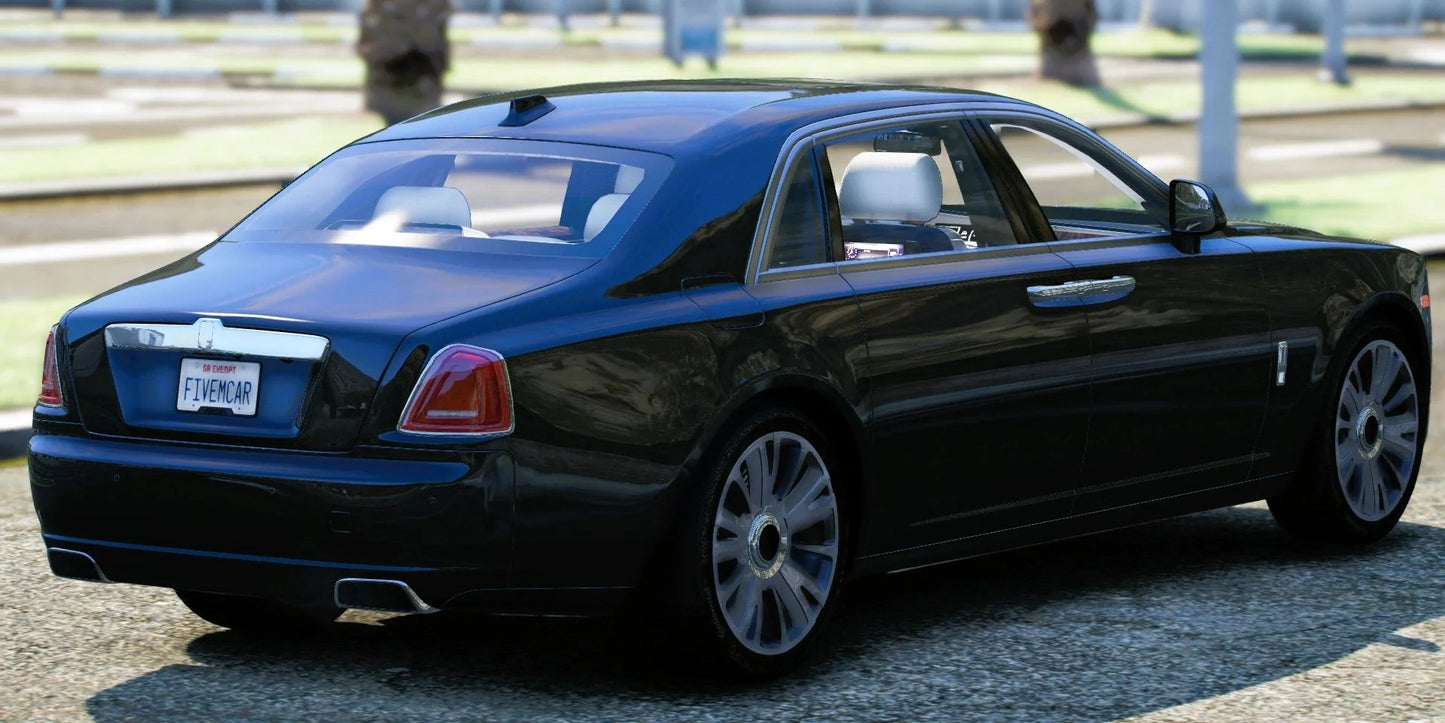 (Debadged) Rolls Royce Ghost EWB Police Modern Lights | Versus