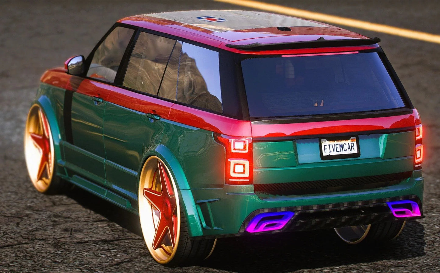 (Debadged) Range Rover Donk | Bleed