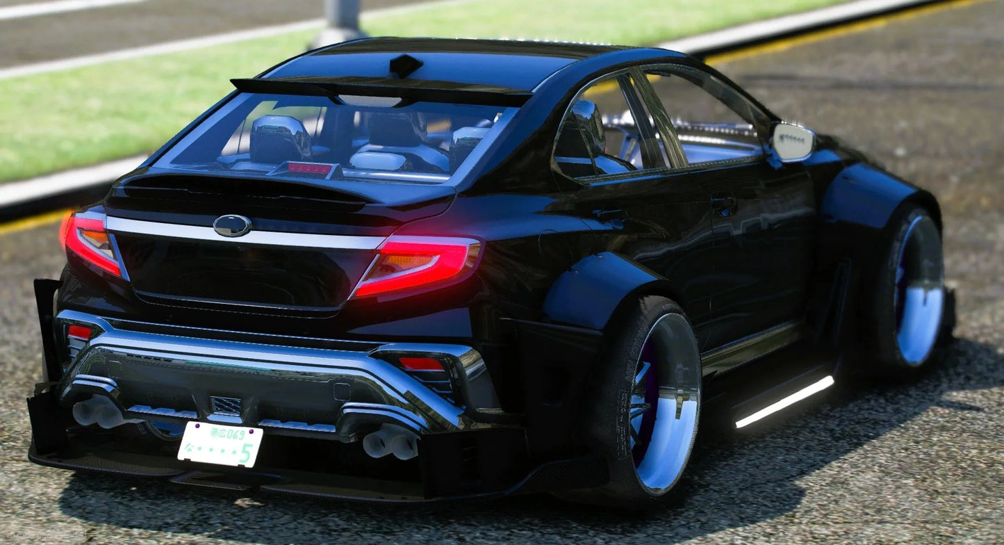 (Debadged) Subaru Impreza WRX 2022 Bodykit | Hamada Drift